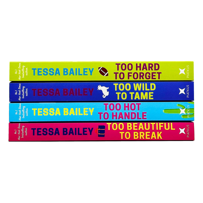 Romancing the Clarksons Series By Tessa Bailey 4 Books Collection Set - Fiction - Paperback Fiction Hachette