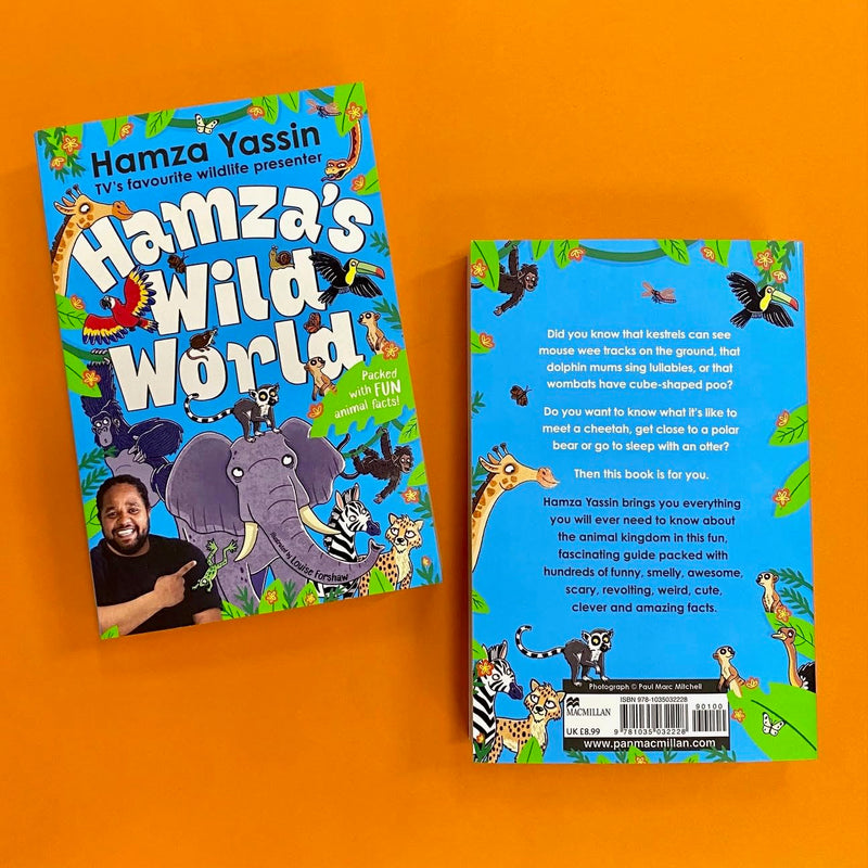 Hamza's Wild World: The Essential Book for Young Animal Fans, Full of Fun Facts! by Hamza Yassin - Ages 7-11 - Paperback