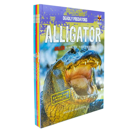 Deadly Predators Killer Kings of the Animal Kingdom Series 6 Books Collection Set - Ages 8-13 - Paperback 9-14 Fox Eye Publishing