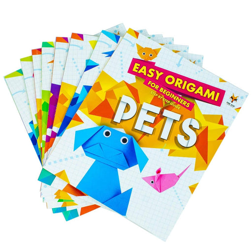 Easy Origami For Beginners Series Step By Step Guide 6 Books Collection Set - Ages 8-13 - Paperback 9-14 Fox Eye Publishing