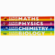 Super Simple: Maths, Chemistry, Physics & Biology Ultimate Bitesize Study Guide 4 Books Collection Set - Non Fiction - Paperback Non-Fiction DK