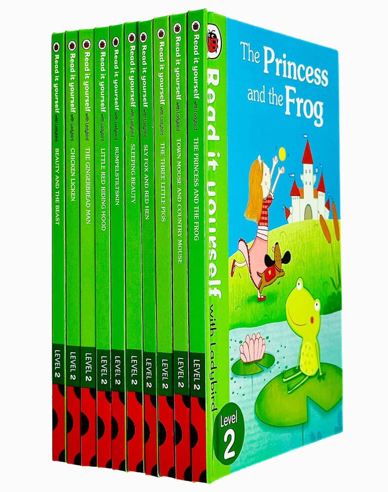 Ladybird Read it Yourself (Level 2) 10 Books Collection Box Set - Ages 4-7 - Paperback 5-7 Penguin