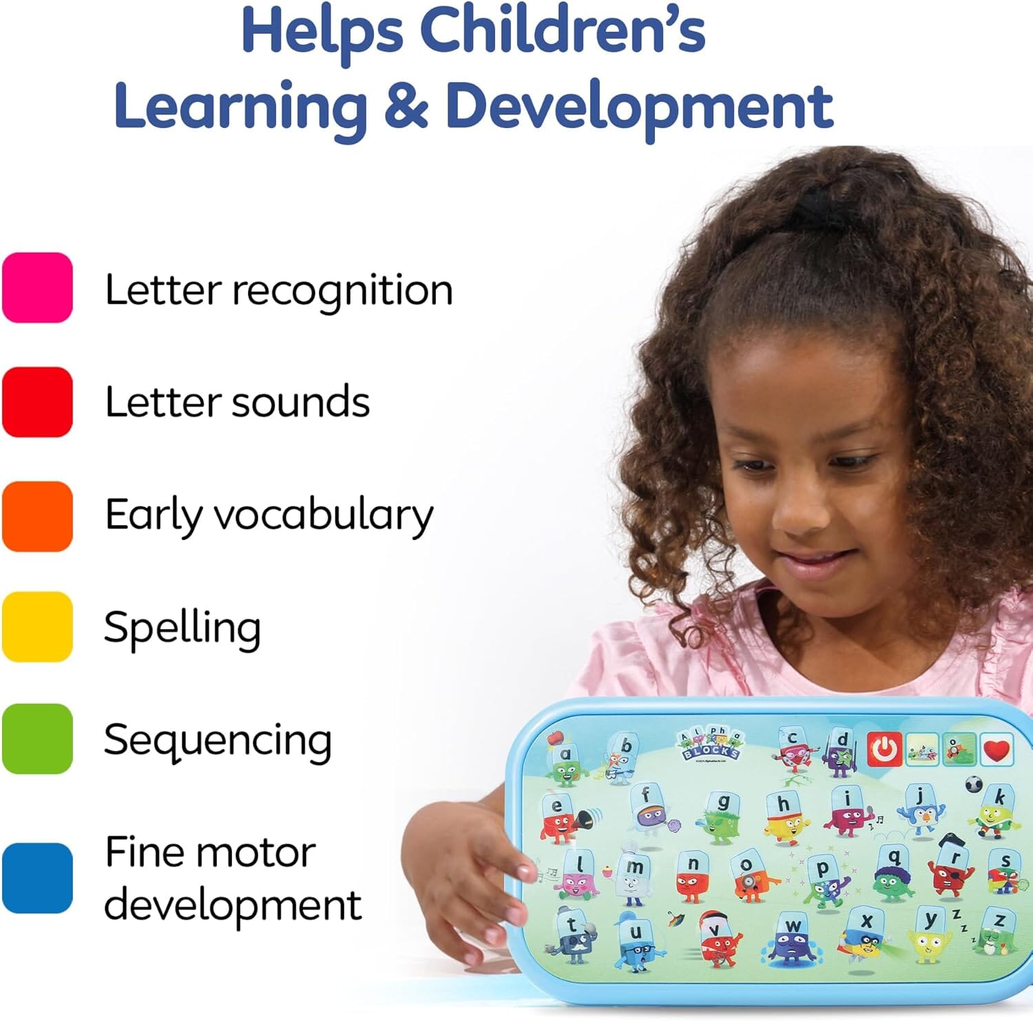 Alphablocks Mini Tablet Toy: The Fun Way To Learn to Read - Ages 3 ...