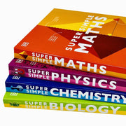 Super Simple: Maths, Chemistry, Physics & Biology Ultimate Bitesize Study Guide 4 Books Collection Set - Non Fiction - Paperback Non-Fiction DK