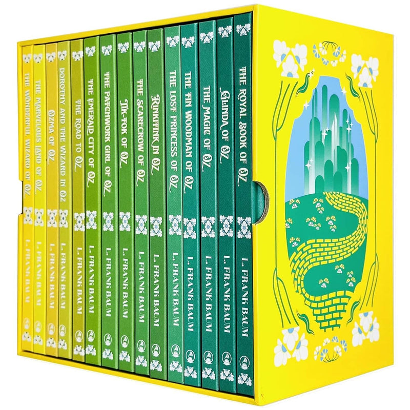 The Wizard of Oz: The Complete Collection by L. Frank Baum 15 Books Box Set - Ages 12+ - Hardback Young Adult Classic Editions