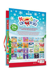 Numberblocks Advent Calendar - Countdown to Christmas 24 Story Books Collection (With sing-along Christmas song!) - Ages 3+ - Hardback 3-5 Sweet Cherry Publishing