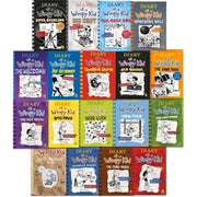 Diary of a Wimpy Kid by Jeff Kinney: 18 Books Collection Set - Ages 7-12 - Paperback B2D DEALS Penguin Random House