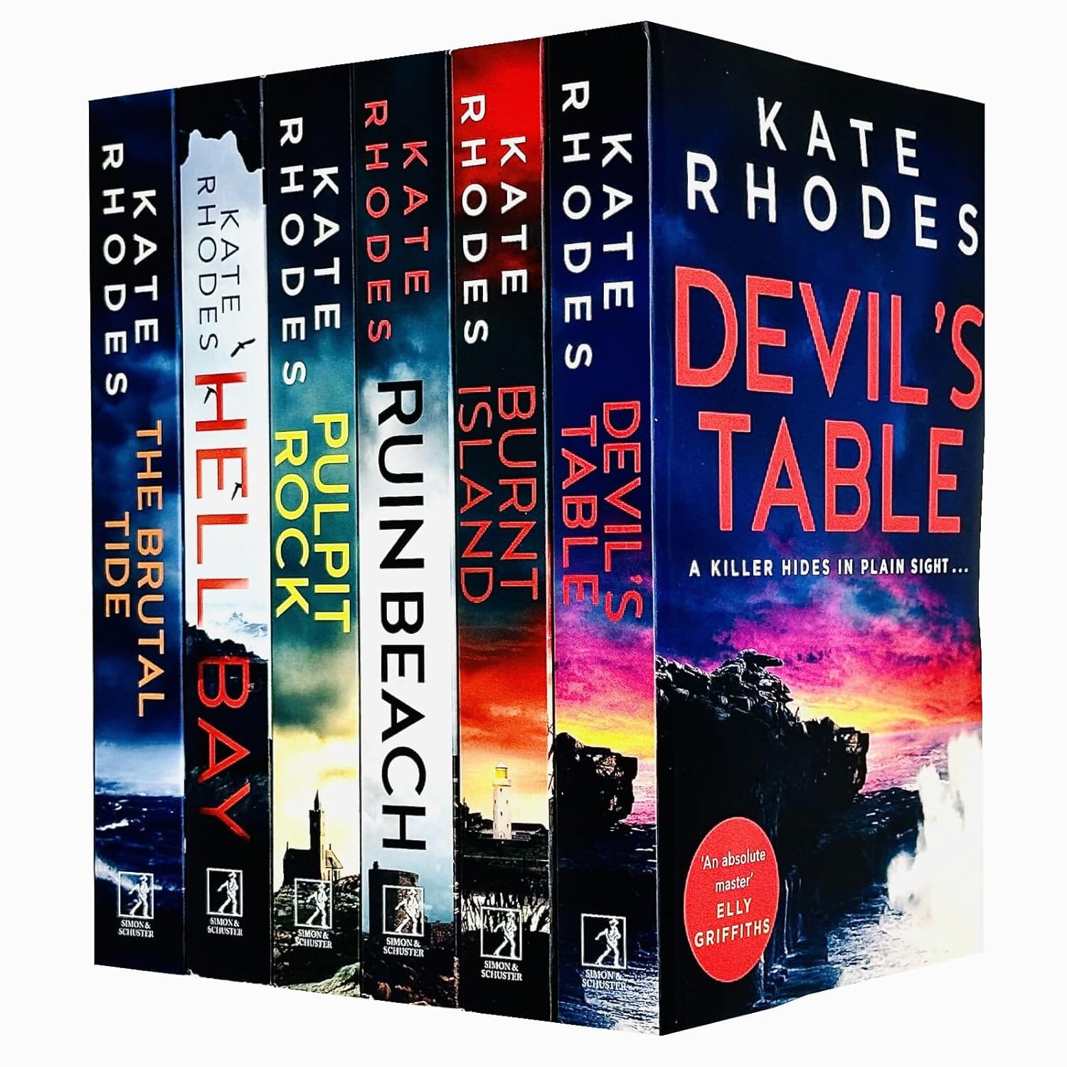 Isles of Scilly Mysteries By Kate Rhodes 6 Books Collection Set - Fict ...