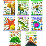 Universal Knowledge Library Series: Animals and Nature 8 Books Collection Set - Ages 7+ - Paperback 7-9 Fox Eye Publishing