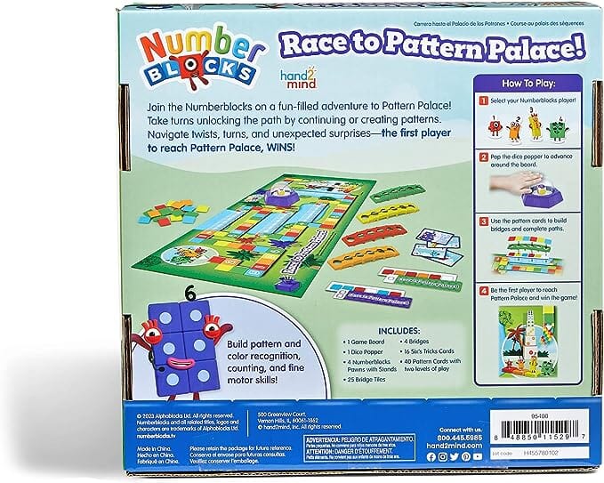 Numberblocks Race to Pattern Palace By Learning Resources - Ages 3+ 0-5 Learning Resources