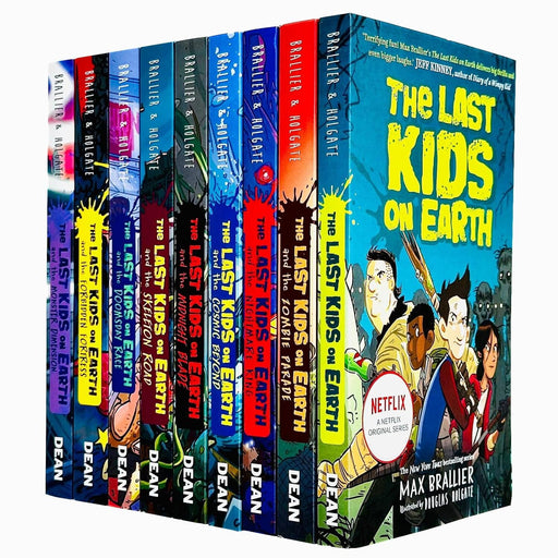 Last Kids on Earth Series by Max Brallier 9 Books Collection Set - Ages 8-12 - Paperback 9-14 Dean