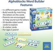 Alphablocks Word Builder (Build 3 and 4 Letter Words) By Trends UK - Ages 3+ - Educational Toys 0-5 TRENDS UK LTD