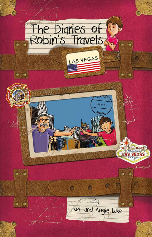 Robin'S Travels Las Vegas Book by Ken Lake, Angie Lake - Paperback Age 5-7 Sweet Cherry Publishing