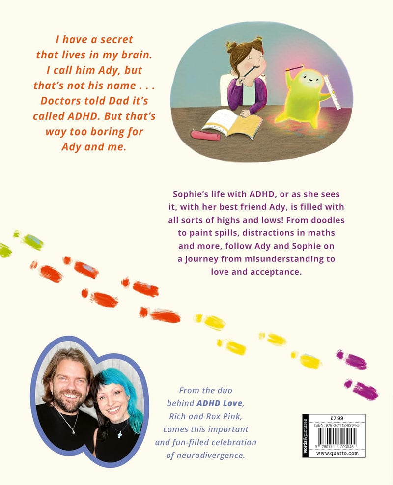 Ady and Me By Rich Pink And Rox Pink - Ages 5-7 - Paperback 5-7 Quarto Publishing Ltd