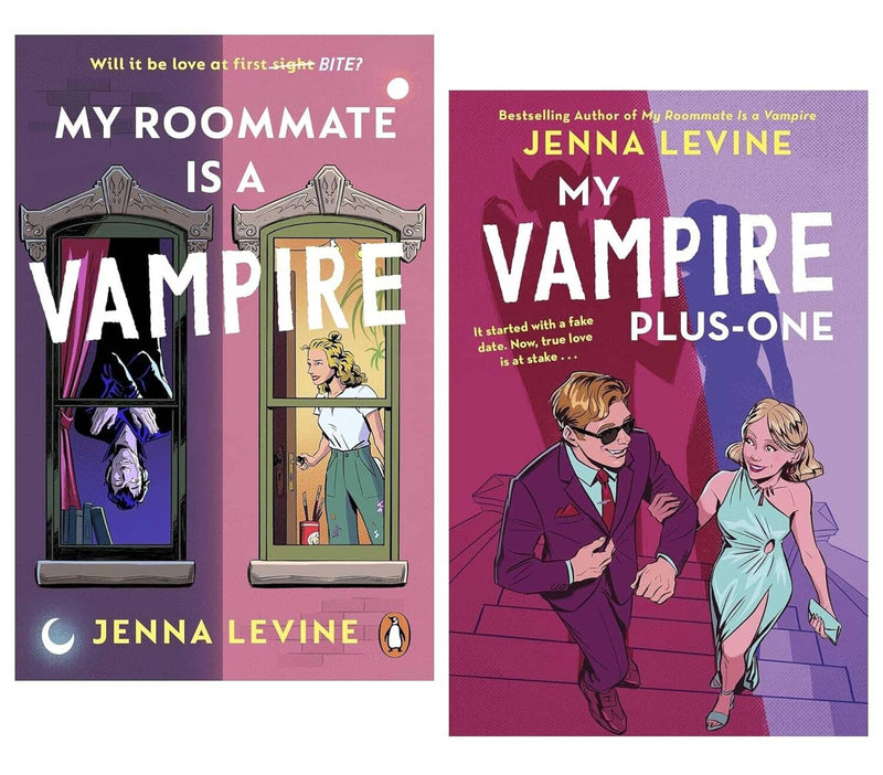 My Vampires Series By Jenna Levine 2 Books Collection Set - Fiction - Paperback Fiction Penguin Random House