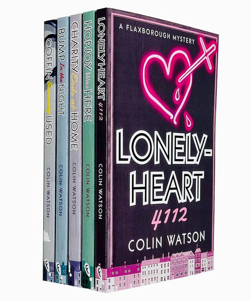 A Flaxborough Mystery Series By Colin Watson (Vol. 1-5) Collection 5 Books Set - Fiction - Paperback Fiction Books2Door