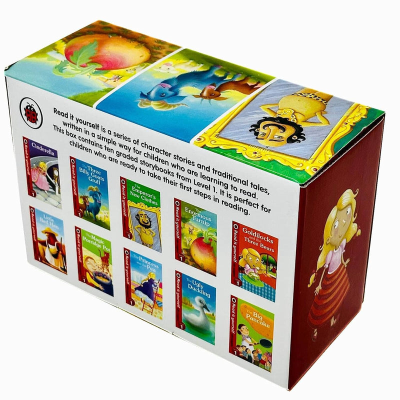 Ladybird Read it Yourself (Level 1) 10 Books Collection Box Set - Ages 4-7 - Paperback 5-7 Penguin