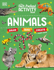 The Fact-Packed Activity Book: Animals by DK - Ages 5+ - Paperback 5-7 DK