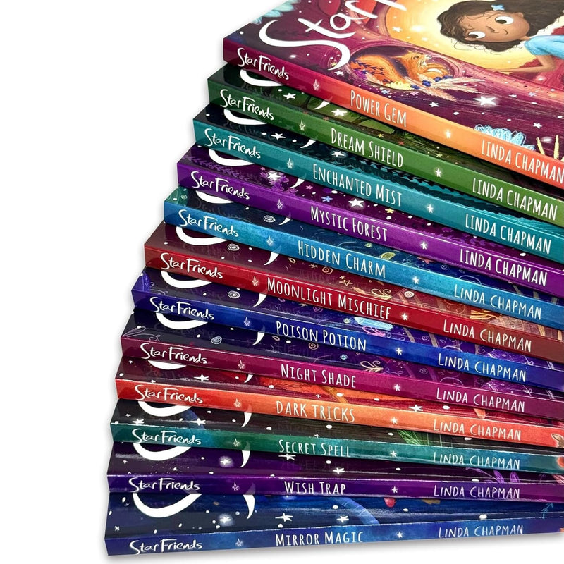 Star Friends Series by Linda Chapman 12 Books Collection Set - Ages 5+ - Paperback 7-9 Little Tiger Press Group