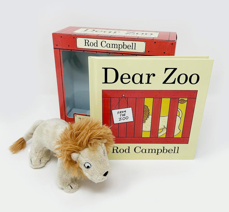Dear Zoo Book and Toy Gift Set by Rod Campbell: A Classic lift-the-flap Book and Cute Cuddly Toy - Ages 3+ - Hardback 3-5 Macmillan