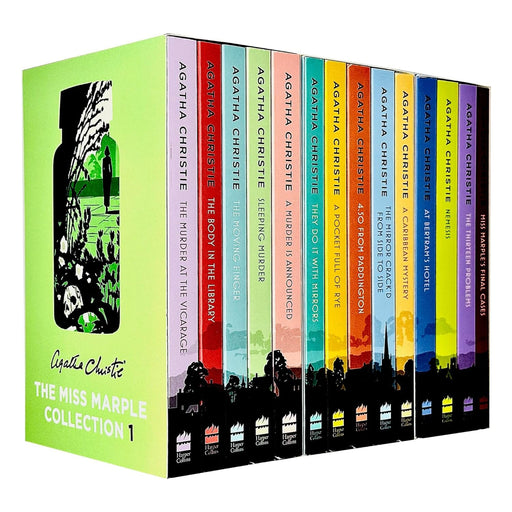 The Miss Marple Series by Agatha Christie: 14 Books Collection Box Sets - Fiction - Paperback Fiction HarperCollins Publishers