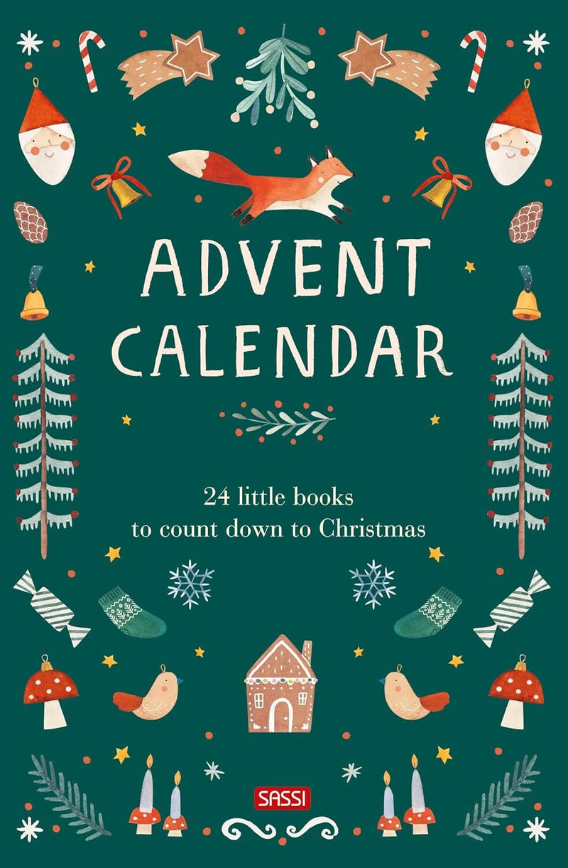 Advent Calendar by Alice Pasinetti 24 Little Books to Count down to Christmas - Ages - Hardback Books2Door