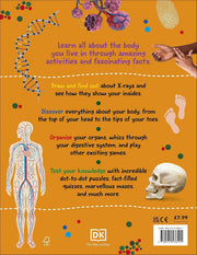 The Fact-Packed Activity Book: Human Body by DK - Ages 5+ - Paperback 5-7 DK