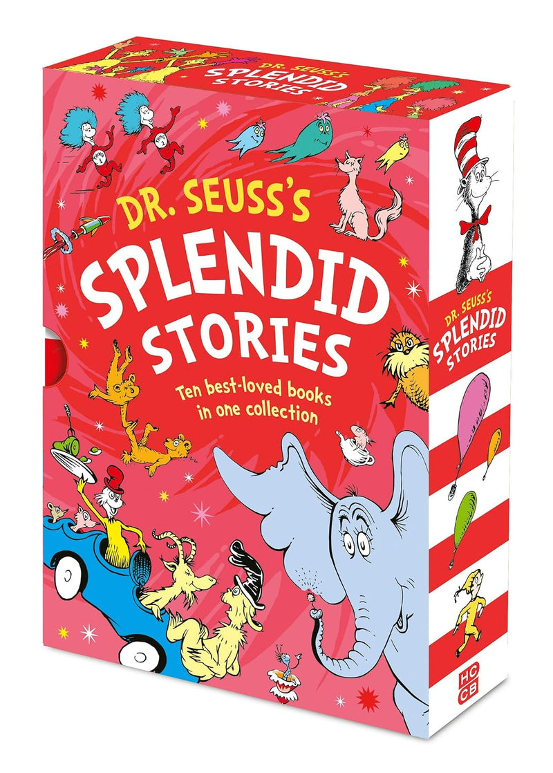 Dr. Seuss’s Splendid Stories 10 Books Collection Box Set - Ages 3+ - Paperback