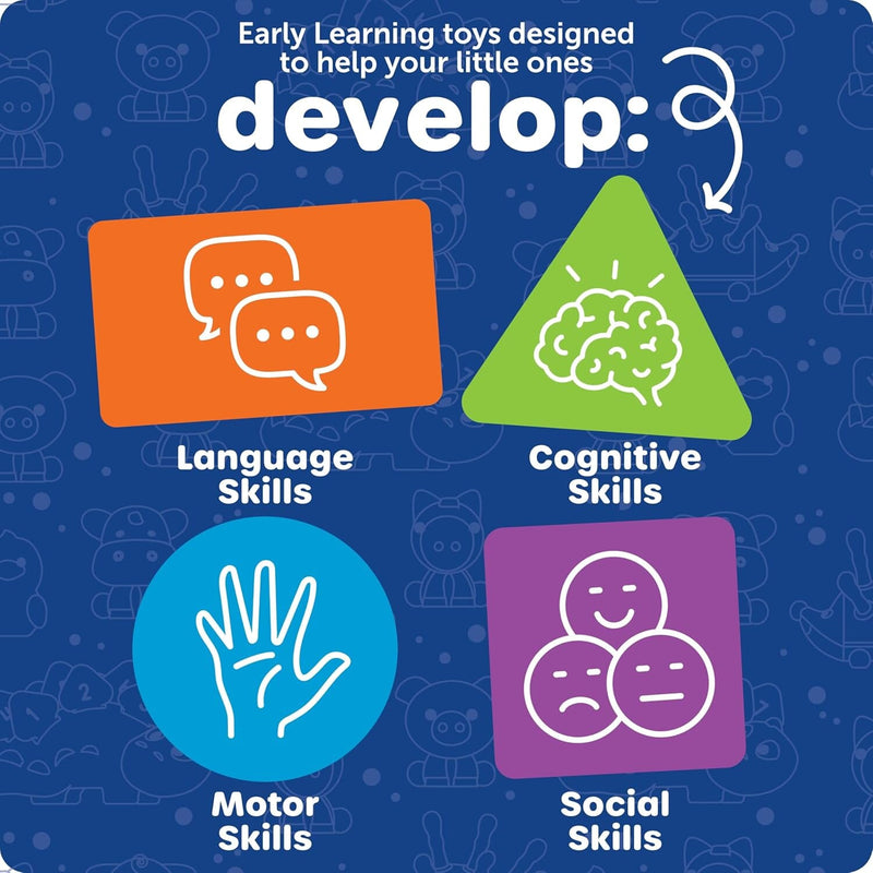 Learning Resources Lock & Key Clubhouse - Ages 18 Months+ - Educational Toy 0-5 Learning Resources