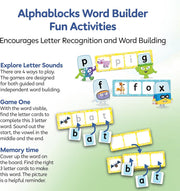 Alphablocks Word Builder (Build 3 and 4 Letter Words) By Trends UK - Ages 3+ - Educational Toys 0-5 TRENDS UK LTD