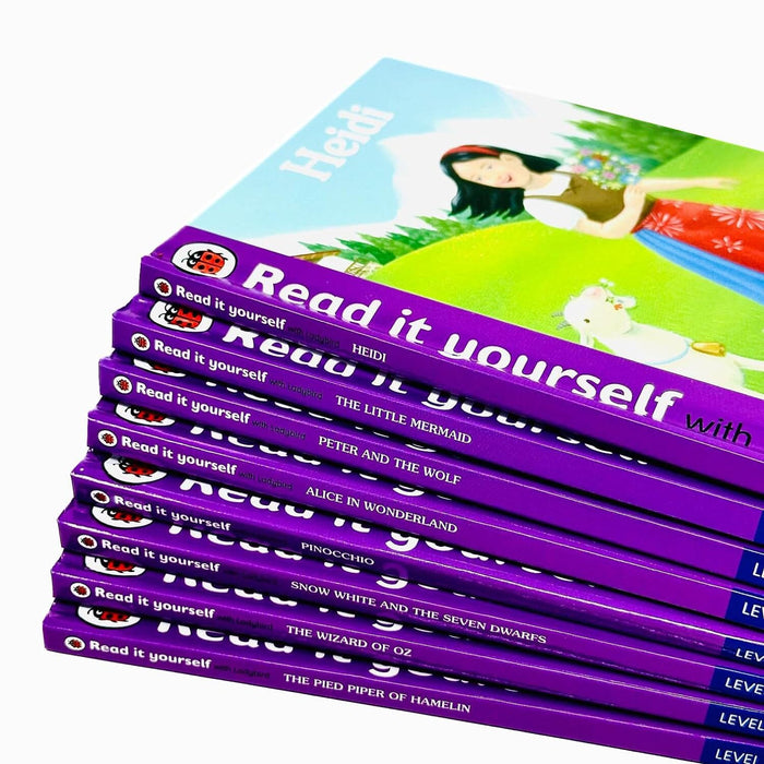 Ladybird Read it Yourself (Level 4) 10 Books Collection Box Set - Ages 4-7 - Paperback 5-7 Penguin
