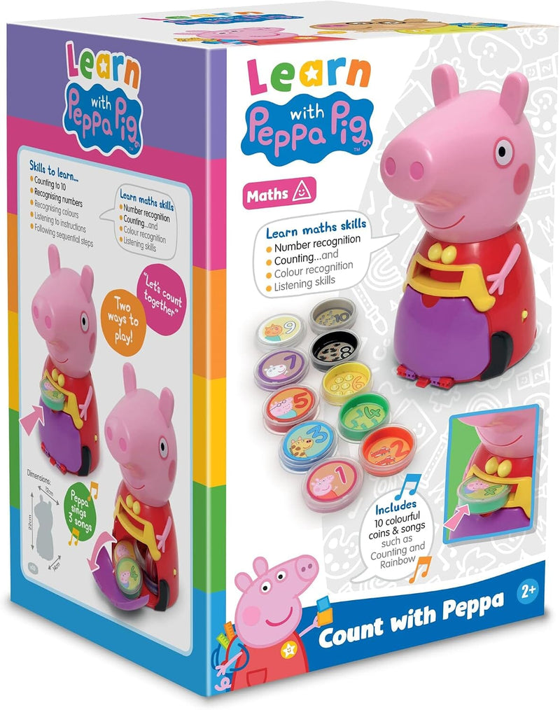 Count With Peppa Pig: Counting, Numbers, Colours & More - Ages 2+ - Educational Toy 0-5 TRENDS UK LTD