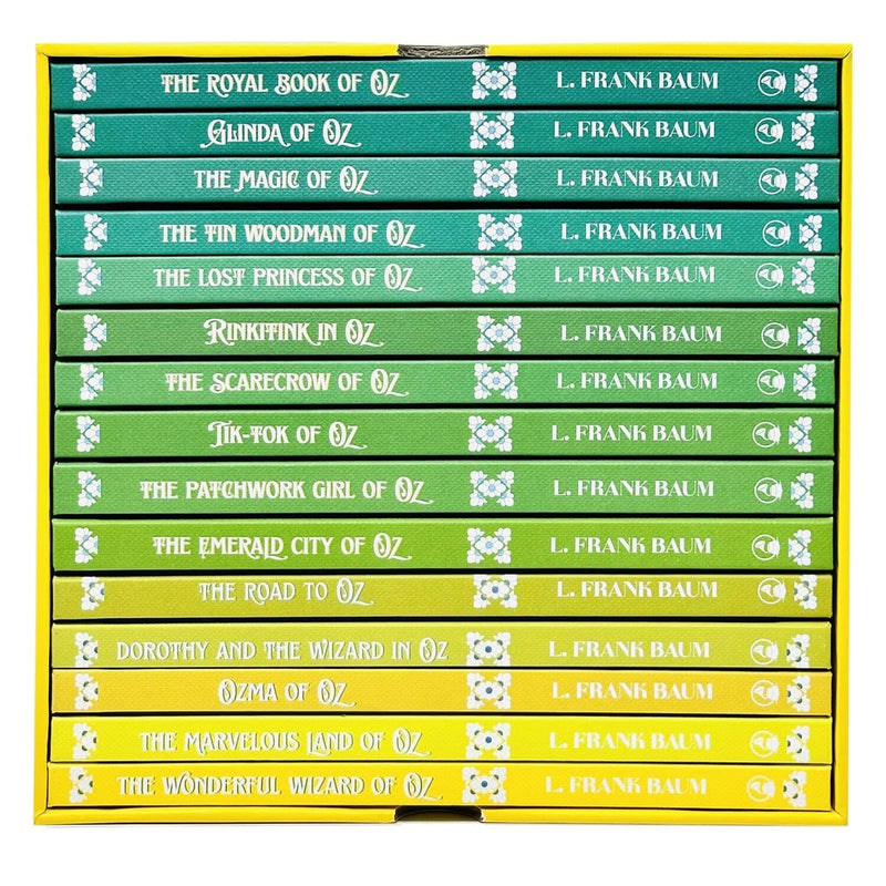The Wizard of Oz: The Complete Collection by L. Frank Baum 15 Books Box Set - Ages 12+ - Hardback Young Adult Classic Editions