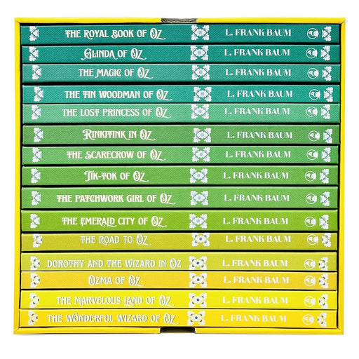 The Wizard of Oz: The Complete Collection by L. Frank Baum 15 Books Box Set - Ages 12+ - Hardback Young Adult Classic Editions