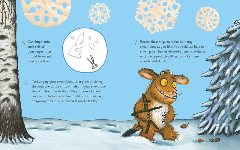 The Gruffalo and Friends Advent Calendar by Julia Donaldson Christmas Countdown With 24 Mini Activity Books - Ages 3-7 - Paperback