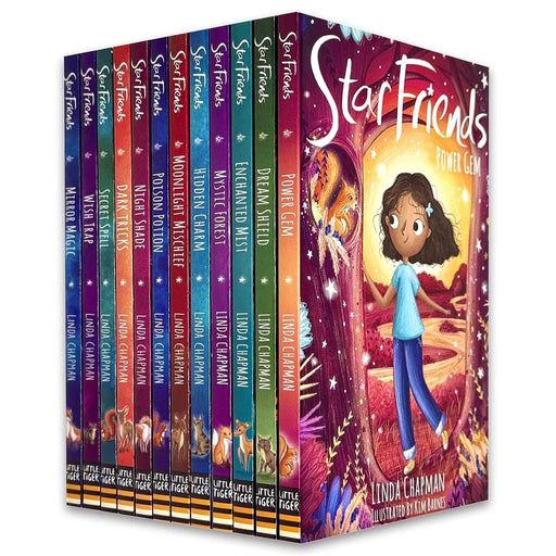 Star Friends Series by Linda Chapman 12 Books Collection Set - Ages 5+ - Paperback 7-9 Little Tiger Press Group