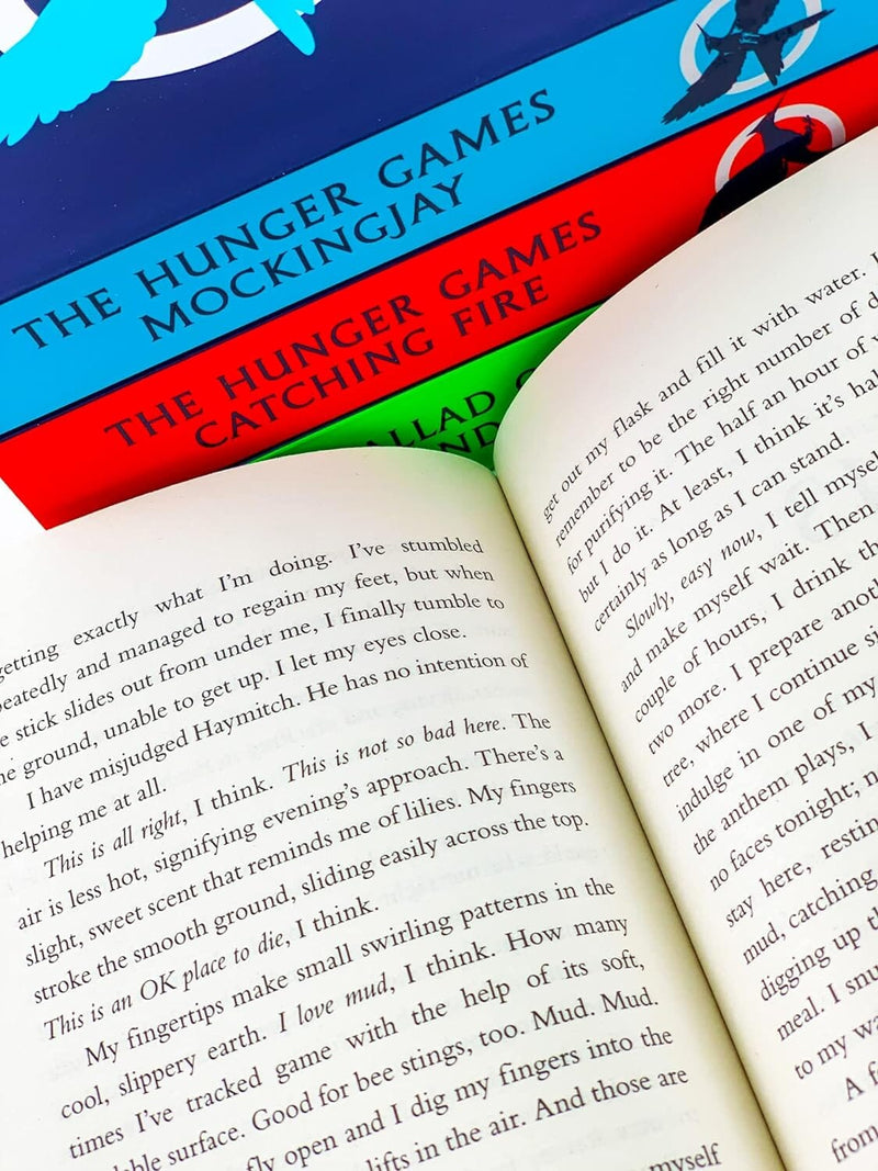 The Hunger Games Series by Suzanne Collins 4 Books Collection Set - Ages 11-18 - Paperback Young Adult Scholastic