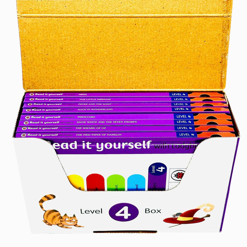 Ladybird Read it Yourself (Level 4) 10 Books Collection Box Set - Ages 4-7 - Paperback 5-7 Penguin