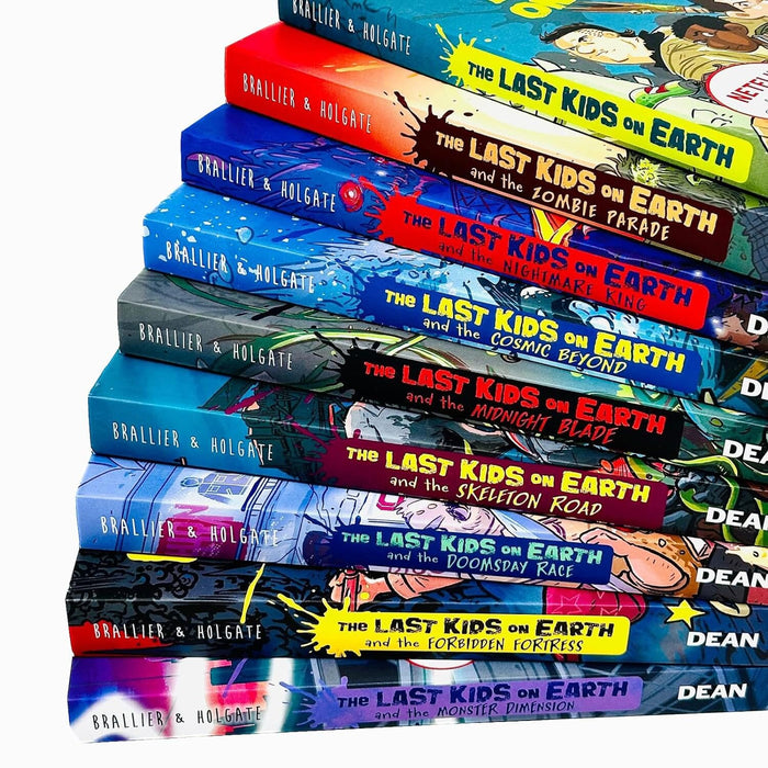 Last Kids on Earth Series by Max Brallier 9 Books Collection Set - Ages 8-12 - Paperback 9-14 Dean