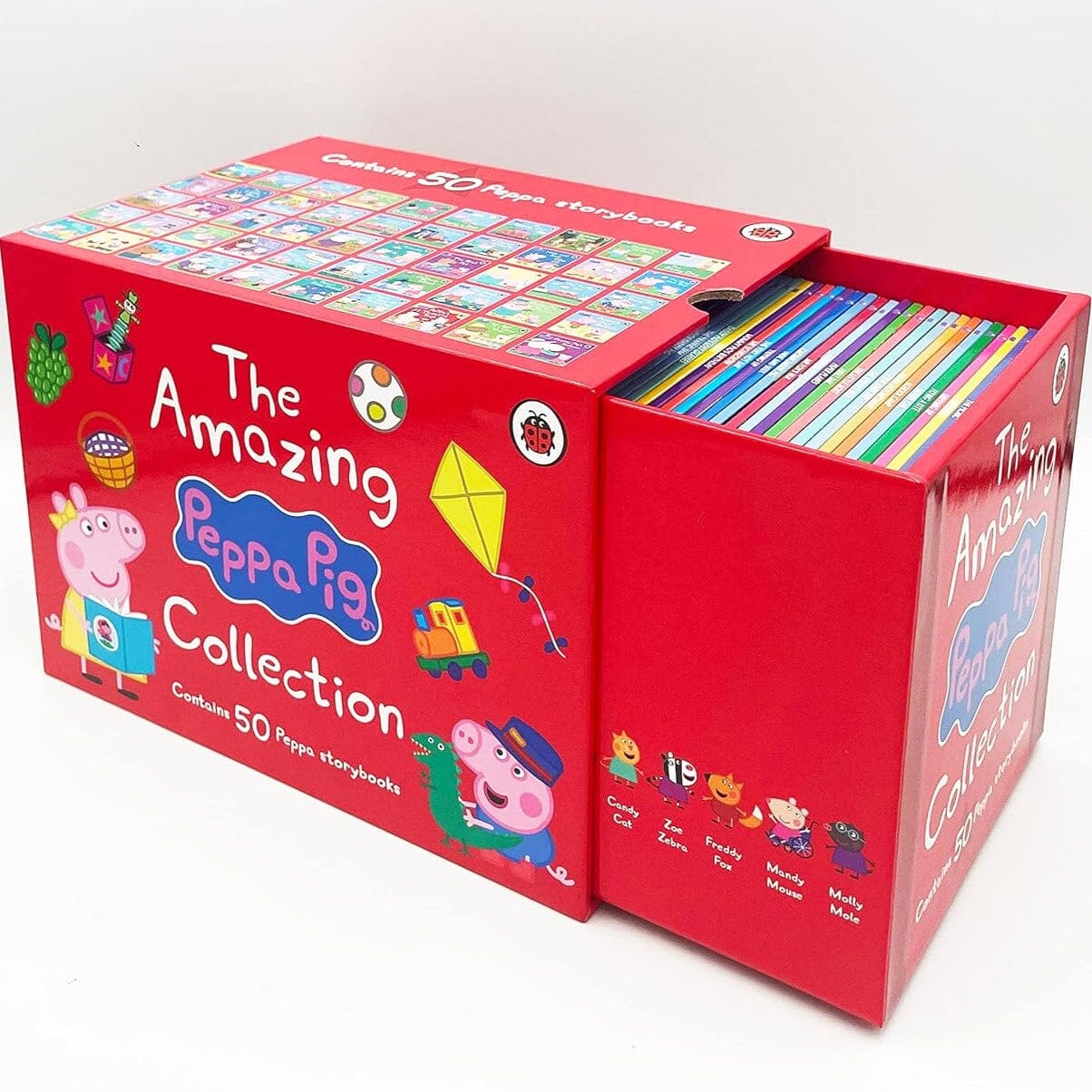 The Amazing Peppa Pig Collection 50 Books Box Set By Ladybird