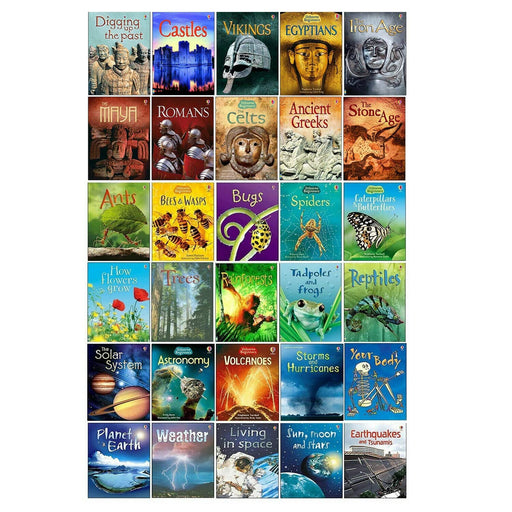 Usborne Beginners Nature, Science & History Collection 30 Books Set - Ages 4-10 - Paperback 7-9 Usborne Publishing Ltd