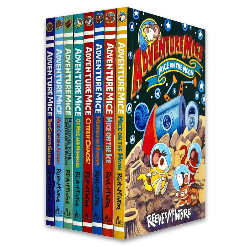 Adventuremice Series By Philip Reeve & Sarah McIntyre 8 Books Collection Set - Ages 5-7 - Paperback 5-7 David Fickling Books