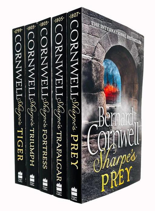 Sharpe Series 1 by Bernard Cornwell: Books 1-5 Collection Set - Fiction - Paperback Fiction HarperCollins Publishers
