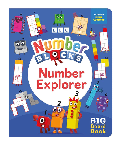 Numberblocks: Number Explorer (A Big Board Book) - Learn with the Numberblocks! - Ages 3-5 - Board Book 3-5 Sweet Cherry Publishing