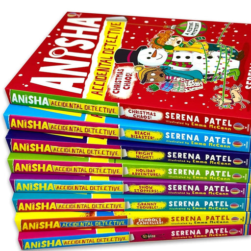 Anisha Accidental Detective Series By Serena Patel 8 Books Collection Set - Ages 7-11 - Paperback 7-9 Usborne Publishing Ltd