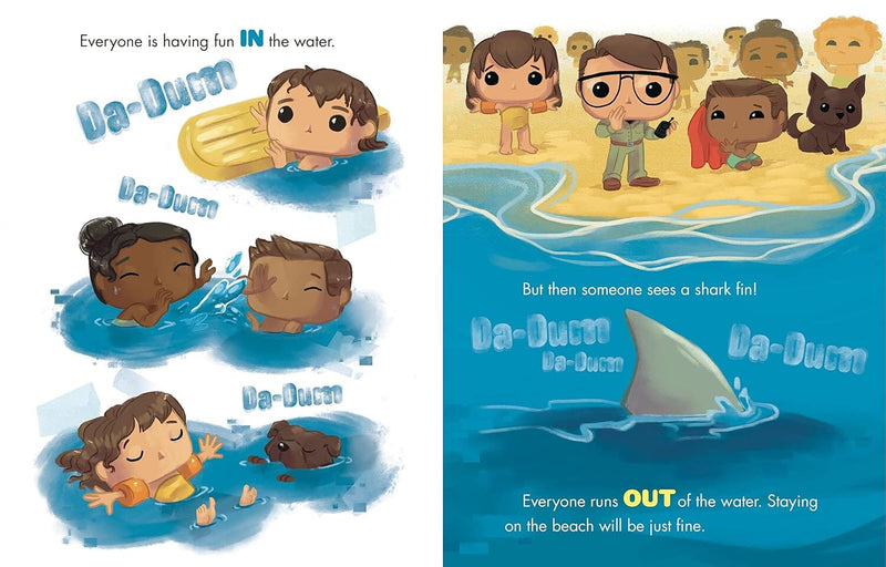 JAWS: Big Shark, Little Boat! A Book of Opposites by Geof Smith - Age 0-5 - Hardback 0-5 Golden Books Publishing Company Inc