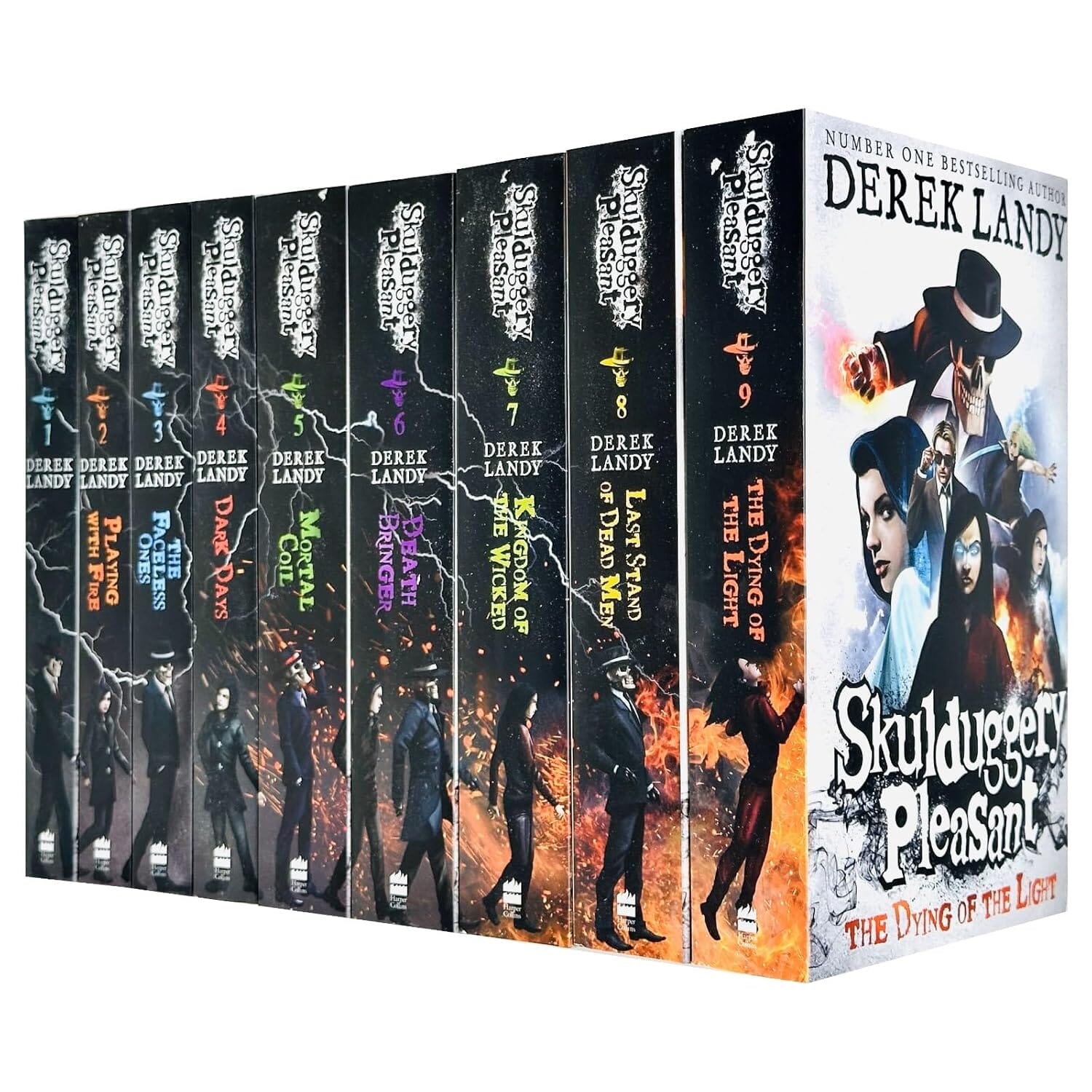 Skulduggery Pleasant by Derek Landy: Books 1-9 Set - Ages 11+ - Paperb —  Books2Door