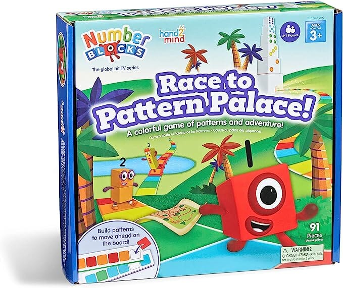 Numberblocks Race to Pattern Palace By Learning Resources - Ages 3+ 0-5 Learning Resources