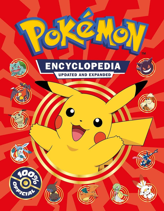 Pokémon Encyclopedia: Updated and Expanded 2022 by The Pokémon Company International - Ages 6-10 - Hardback 7-9 Hachette