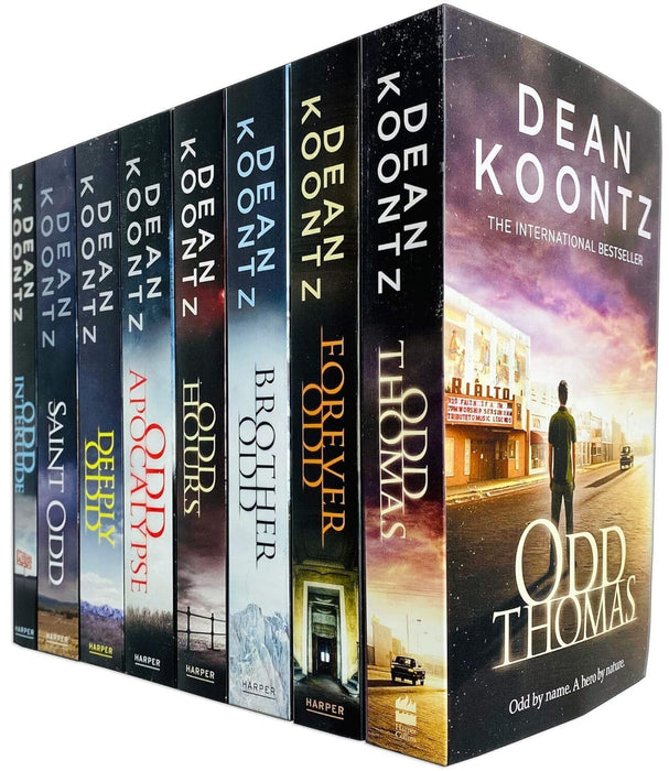 Odd Thomas Series by Dean Koontz Complete 8 Books Collection Set - Fiction - Paperback Fiction HarperCollins Publishers